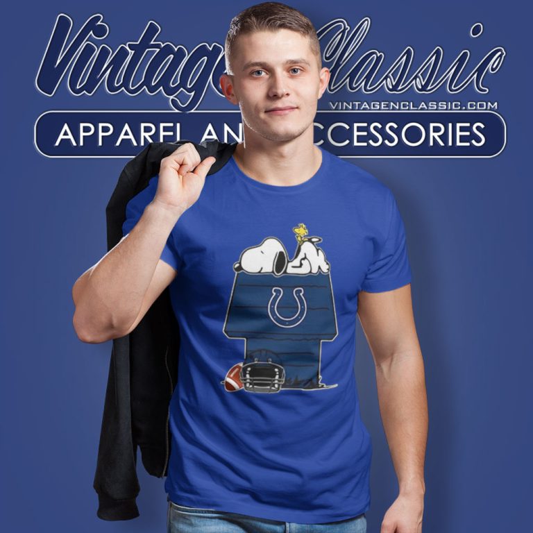 Indianapolis Colts Snoopy And Woodstock Resting Together T Shirt Indianapolis Colts Snoopy And Woodstock Resting Together T Shirt