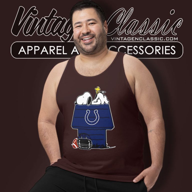 Indianapolis Colts Snoopy And Woodstock Resting Together Tank Top Racerback Indianapolis Colts Snoopy And Woodstock Resting Together Tank Top Racerback