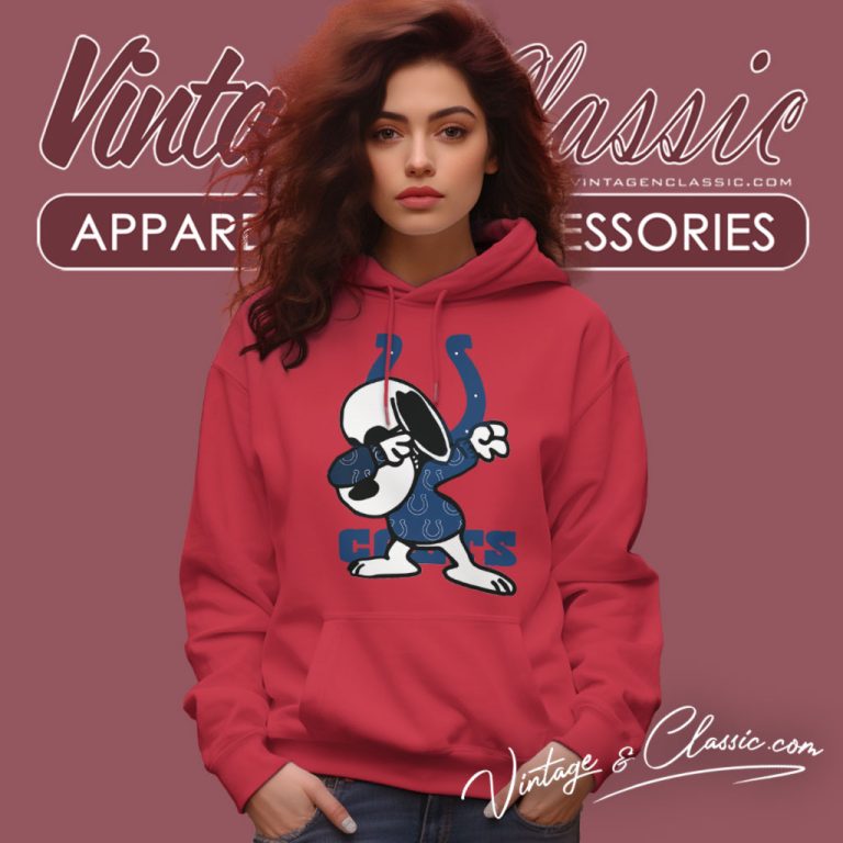 Indianapolis Colts Snoopy Dabbing Hoodie Indianapolis Colts Snoopy Dabbing Hoodie