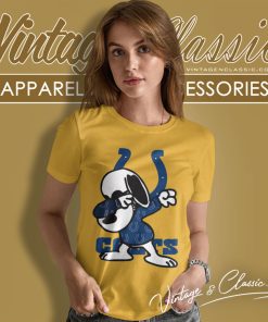 Indianapolis Colts Snoopy Dabbing Women T Shirt