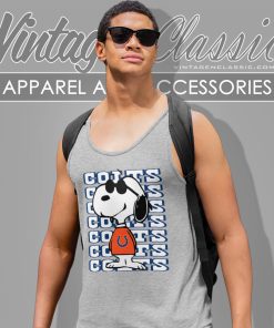 Indianapolis Colts Snoopy Nfl Tank Top Racerback