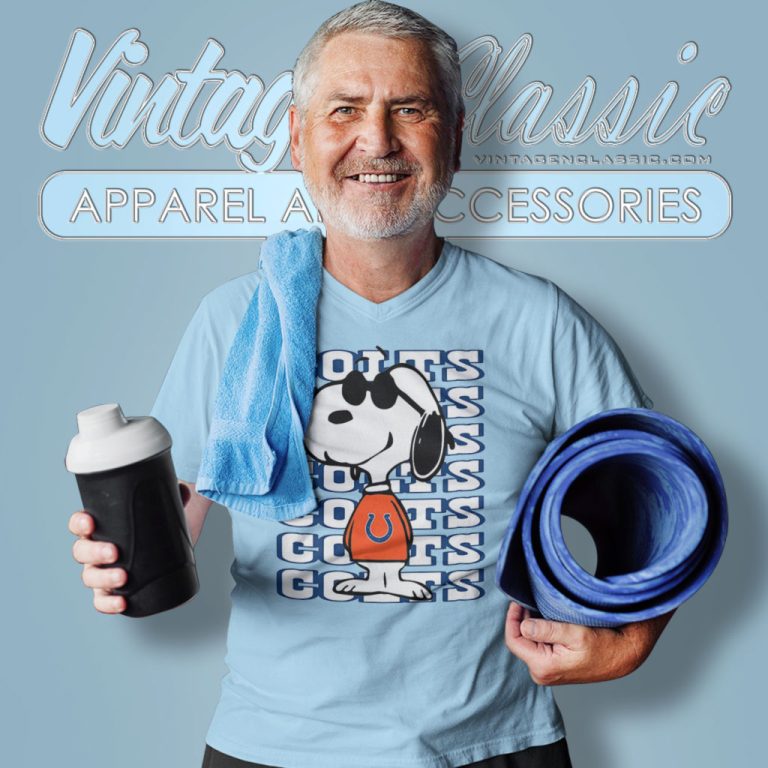 Indianapolis Colts Snoopy Nfl V Neck TShirt Indianapolis Colts Snoopy Nfl V Neck TShirt