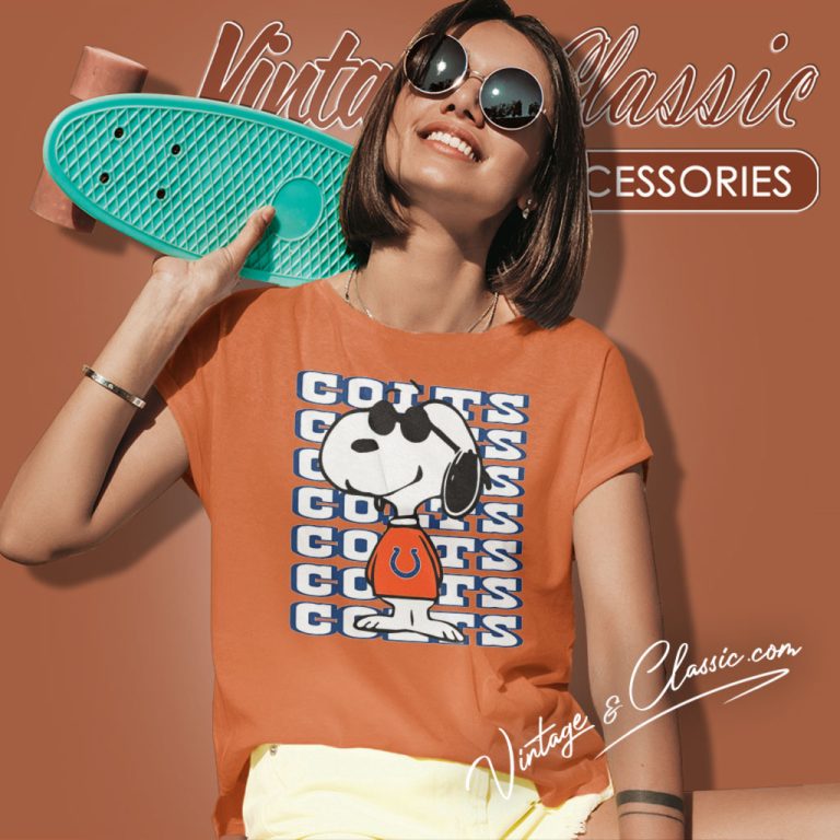 Indianapolis Colts Snoopy Nfl Women T Shirt Indianapolis Colts Snoopy Nfl Women T Shirt