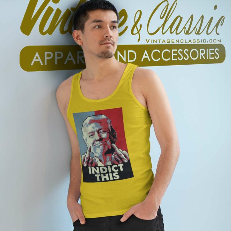 Indict This Shirt Trump 2024 Patriotic Tank Top Racerback Indict This Shirt Trump 2024 Patriotic Tank Top Racerback