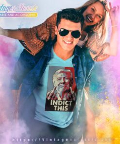 Indict This Shirt Trump 2024 Patriotic V Neck TShirt