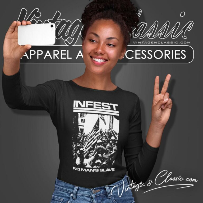 Infest No Mans Slave Long Sleeve Tee Infest No Mans Slave Long Sleeve Tee