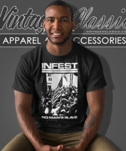 Infest No Mans Slave Shirt 3 Infest No Mans Slave T Shirt