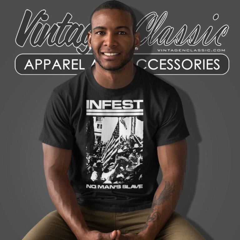 Infest No Mans Slave T Shirt Infest No Mans Slave T Shirt