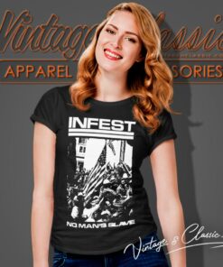 Infest No Mans Slave Shirt 6 Infest No Mans Slave Women T Shirt