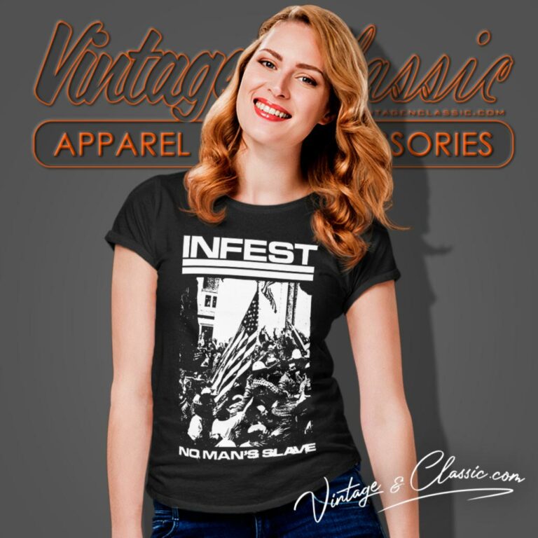 Infest No Mans Slave Women T Shirt Infest No Mans Slave Women T Shirt