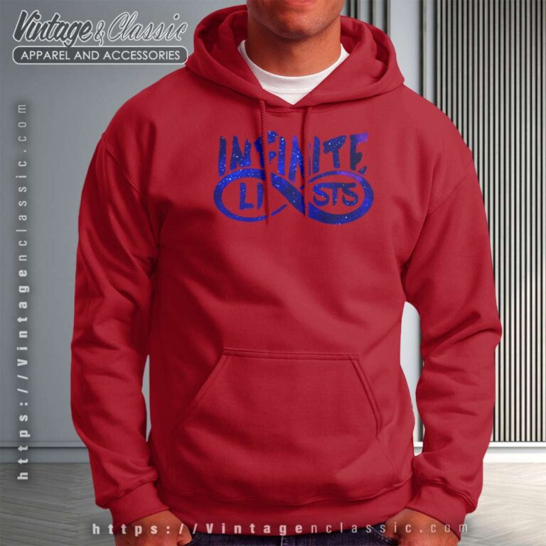Infinite Lists Blue Galaxy Logo Hoodie Infinite Lists Blue Galaxy Logo Hoodie