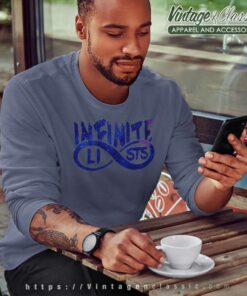 Infinite Lists Blue Galaxy Logo Shirt 4 Infinite Lists Blue Galaxy Logo Sweatshirt