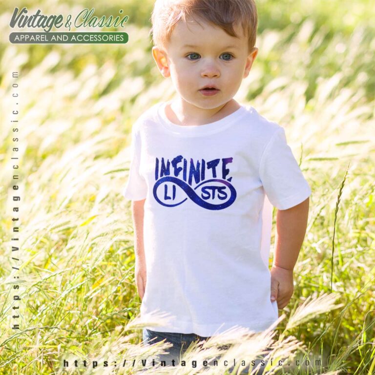 Infinite Lists Blue Galaxy Logo T Shirt Youth and Kid Recovered Infinite Lists Blue Galaxy Logo T Shirt Youth and Kid Recovered