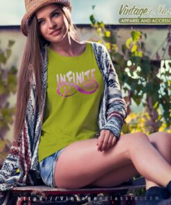 Infinite Lists Merch Pink Logo Shirt 8 Infinite Lists Merch Pink Logo Women TShirt