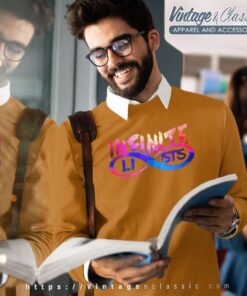 Infinite Lists Merch Shirt Galaxy Logo Sweatshirt