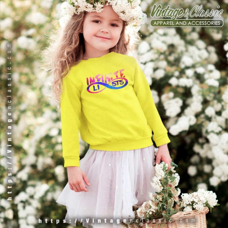 Infinite Lists Merch Shirt Galaxy Logo Sweatshirt Youth and Kid Infinite Lists Merch Shirt Galaxy Logo Sweatshirt Youth and Kid