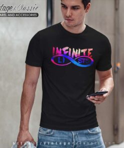 Infinite Lists Merch Shirt Galaxy Logo T Shirt