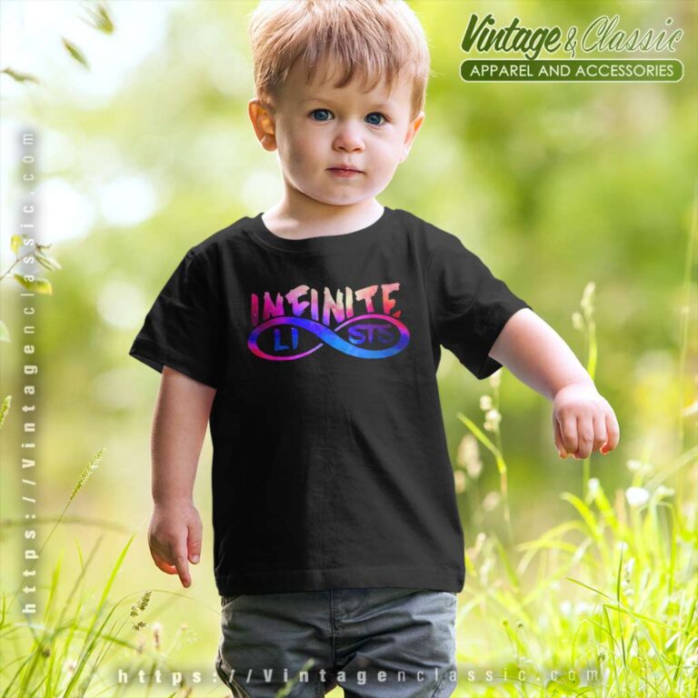 Infinite Lists Merch Shirt Galaxy Logo T Shirt Youth and Kid Infinite Lists Merch Shirt Galaxy Logo T Shirt Youth and Kid