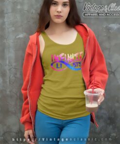 Infinite Lists Merch Shirt Galaxy Logo Tank Top Racerback