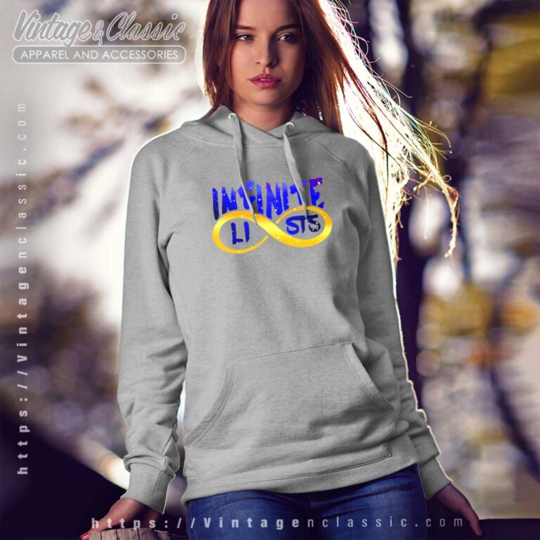 Infinite Lists Shirt Logo Gold Hoodie Infinite Lists Shirt Logo Gold Hoodie