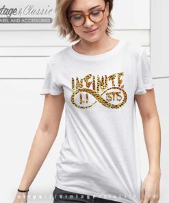 Infinite Lists Shirt Logo Leopard 8 Infinite Lists Shirt Logo Leopard Women TShirt