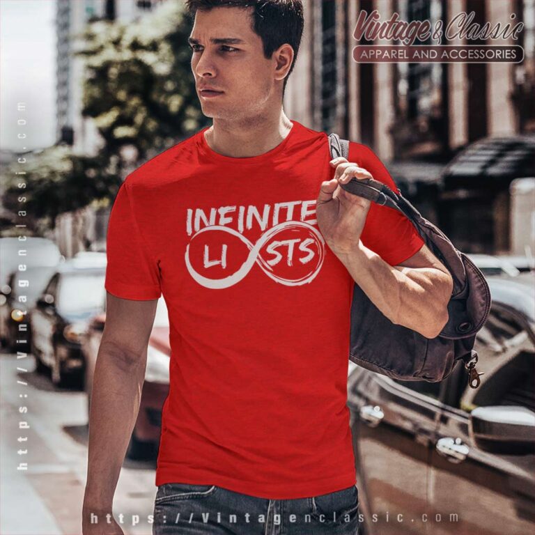 Infinite Lists Shirt Two Tone T Shirt Infinite Lists Shirt Two Tone T Shirt