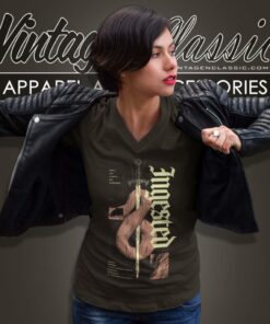 Ingested Ashes Snake V Neck TShirt