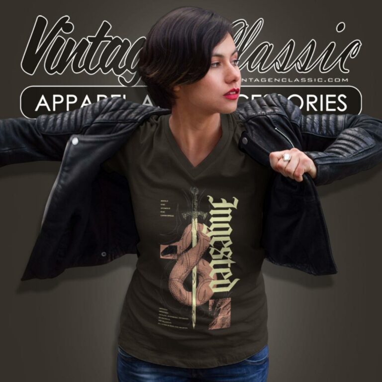 Ingested Ashes Snake V Neck TShirt Ingested Ashes Snake V Neck TShirt