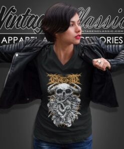 Ingested Demon V Neck TShirt