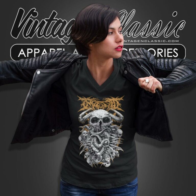 Ingested Demon V Neck TShirt Ingested Demon V Neck TShirt