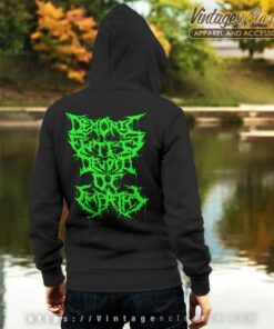 Ingested Demonic Entity Backside Hoodie