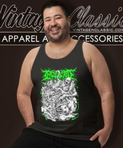 Ingested Demonic Entity Tank Top Racerback