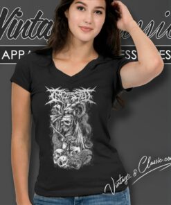 Ingested Hail V Neck TShirt