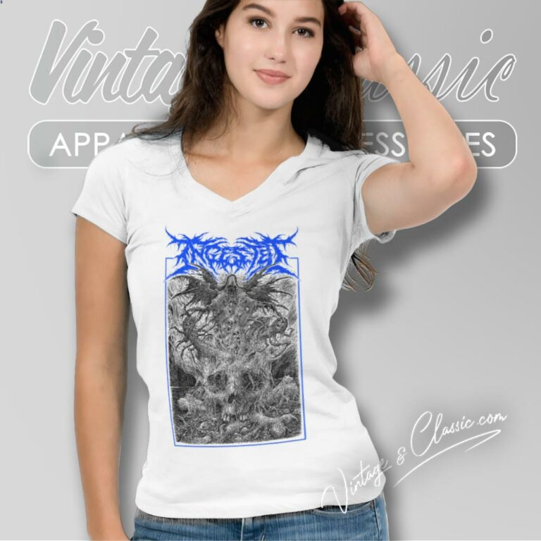 Ingested Rotting Emperor V Neck TShirt Ingested Rotting Emperor V Neck TShirt