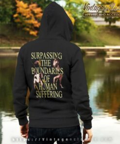 Ingested Shirt Surpassing The Boundaries Backside Hoodie