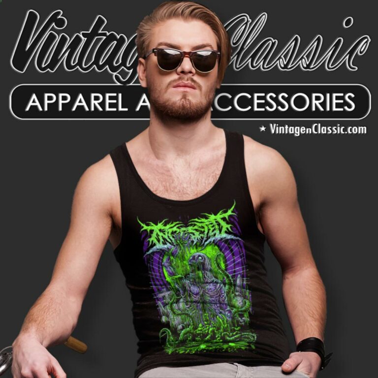 Ingested Zombie Tank Top Racerback Ingested Zombie Tank Top Racerback
