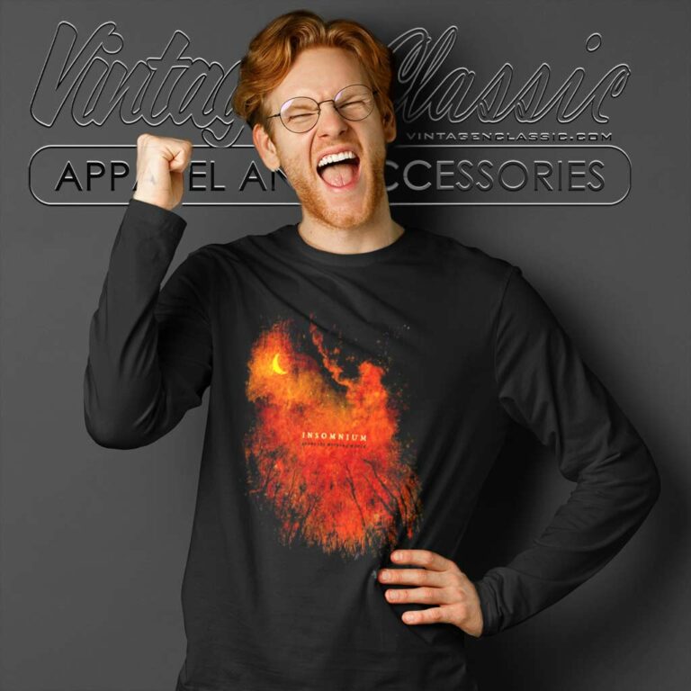 Insomnium Shirt Above The Weeping World Long Sleeve Tee Insomnium Shirt Above The Weeping World Long Sleeve Tee