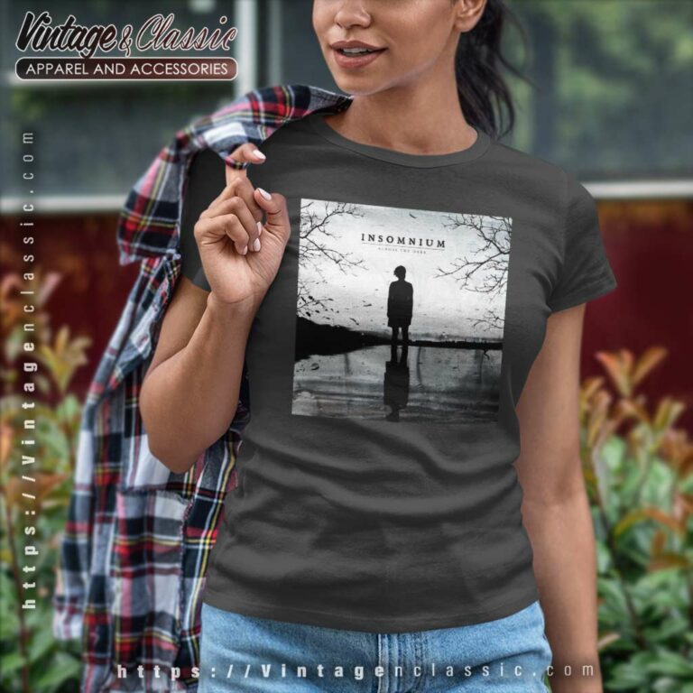 Insomnium Shirt Across The Dark Women TShirt Insomnium Shirt Across The Dark Women TShirt