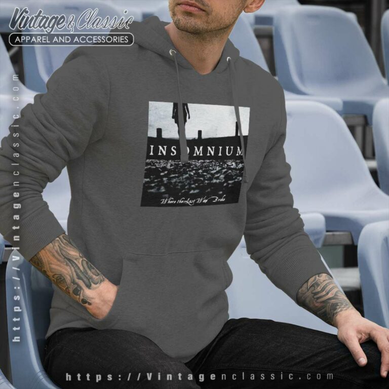 Insomnium Shirt Where The Last Wave Broke Hoodie Insomnium Shirt Where The Last Wave Broke Hoodie