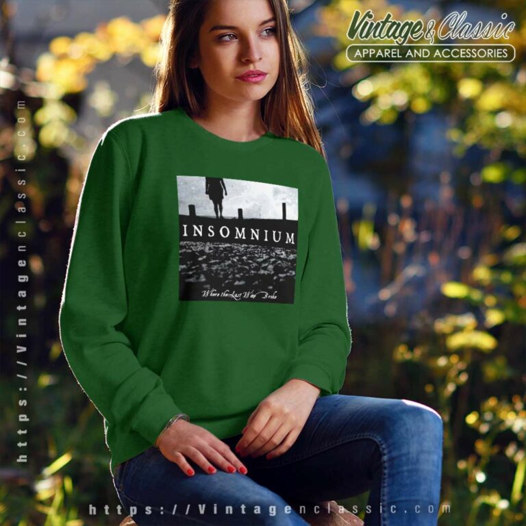 Insomnium Shirt Where The Last Wave Broke Sweatshirt Insomnium Shirt Where The Last Wave Broke Sweatshirt