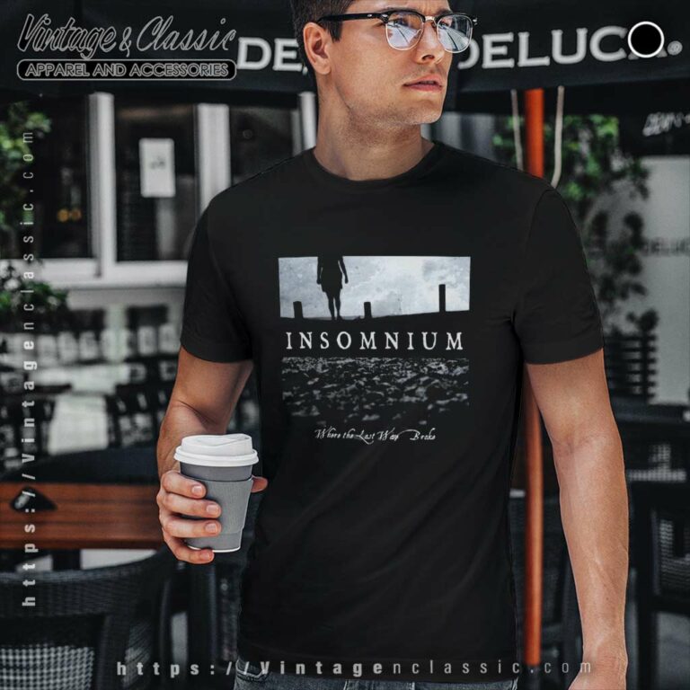 Insomnium Shirt Where The Last Wave Broke T Shirt Insomnium Shirt Where The Last Wave Broke T Shirt