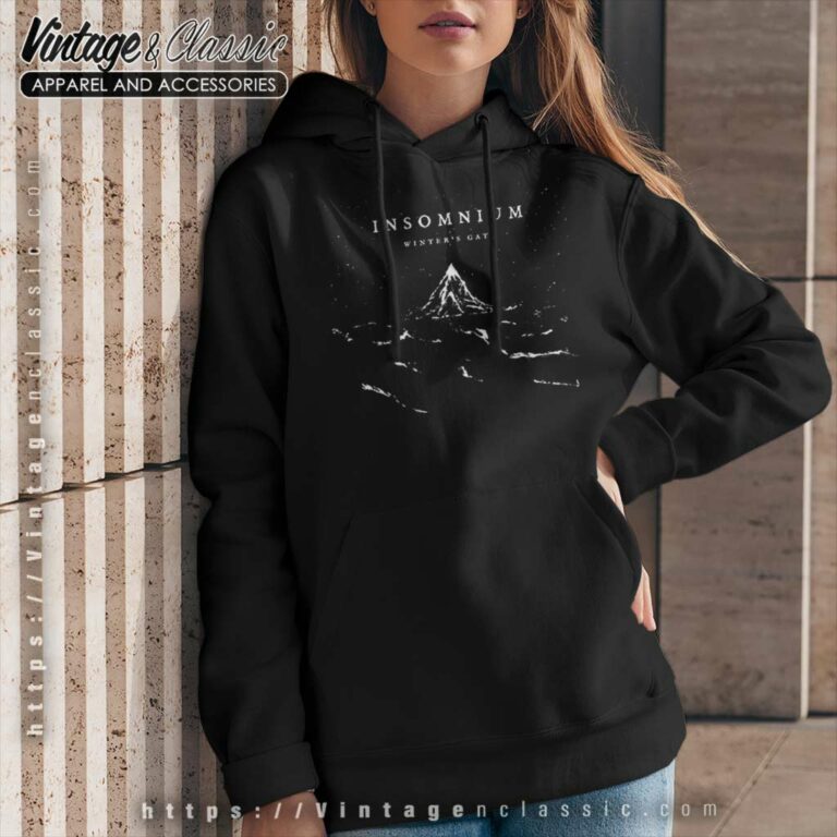 Insomnium Shirt Winters Gate Hoodie Insomnium Shirt Winters Gate Hoodie