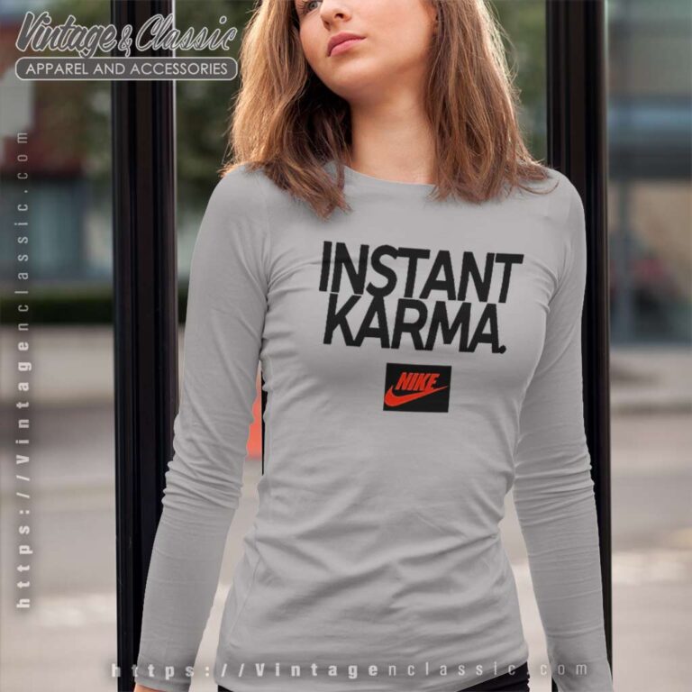 Instant Karma Nike Shirt Frank Ocean Long Sleeve Tee Instant Karma Nike Shirt Frank Ocean Long Sleeve Tee