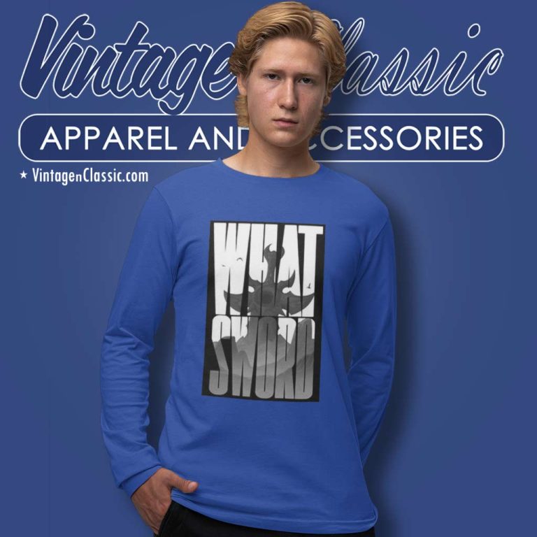Ion Hazzikostas Blizzcon What Sword Long Sleeve Tee Ion Hazzikostas Blizzcon What Sword Long Sleeve Tee