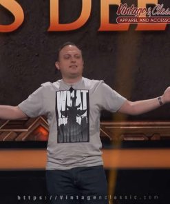 Ion Hazzikostas Blizzcon What Sword Shirt