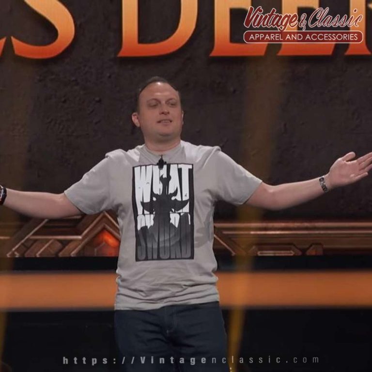 Ion Hazzikostas Blizzcon What Sword Shirt Ion Hazzikostas Blizzcon What Sword Shirt