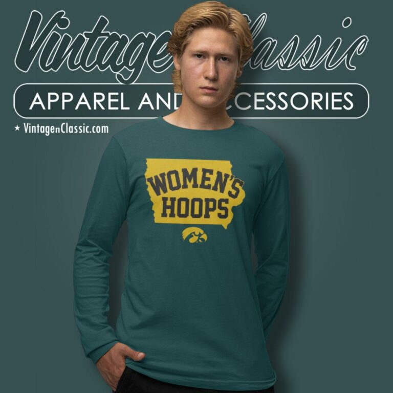 Iowa Basketball Women's Hoops Long Sleeve Tee Iowa Basketball Women's Hoops Long Sleeve Tee