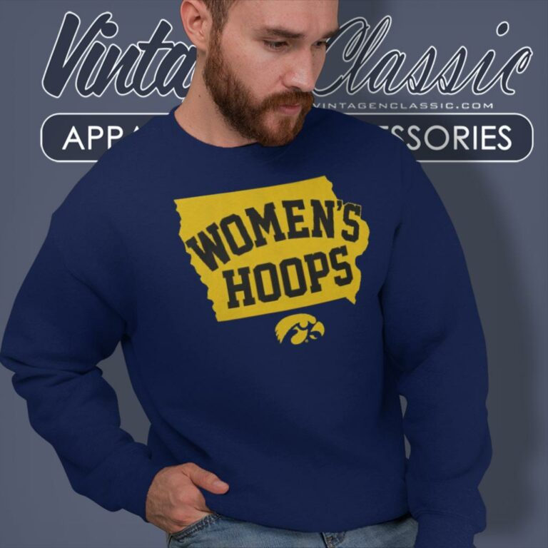 Iowa Basketball Women's Hoops Sweatshirt Iowa Basketball Women's Hoops Sweatshirt