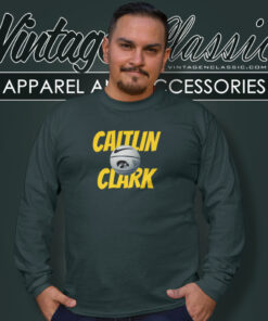 Iowa Hawkeyes Caitlin Clark Shirt Basketball Star Long Sleeve Tee