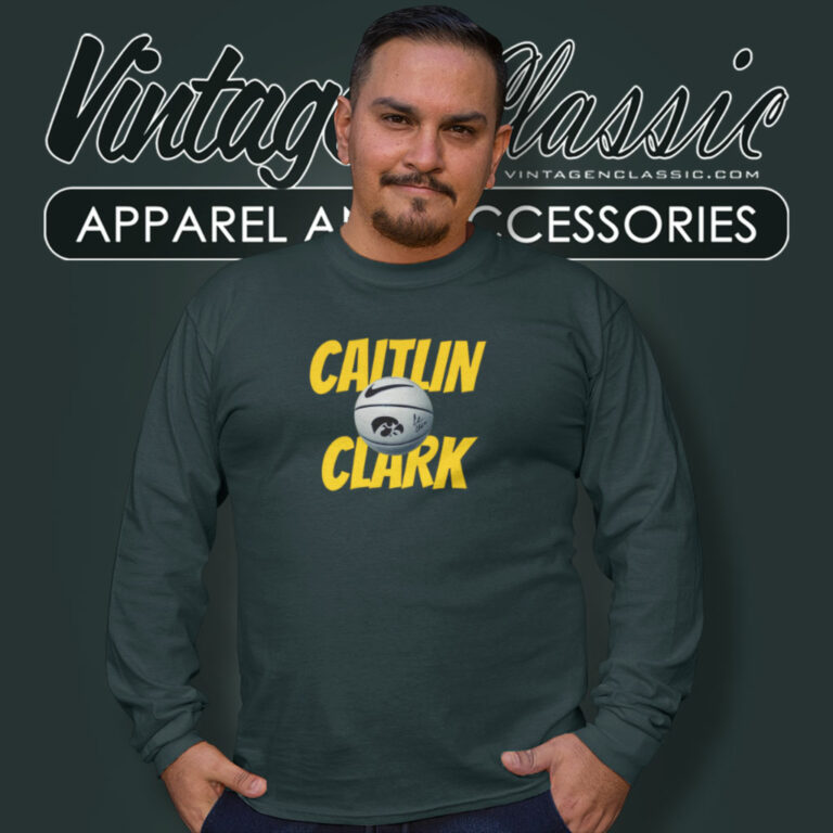 Iowa Hawkeyes Caitlin Clark Shirt Basketball Star Long Sleeve Tee Iowa Hawkeyes Caitlin Clark Shirt Basketball Star Long Sleeve Tee